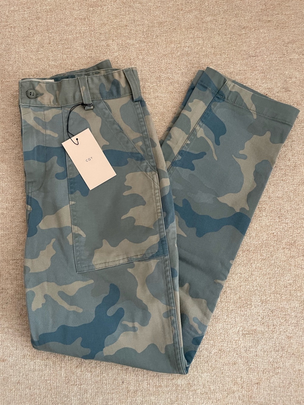 NWT CQY Camo Officer Pants